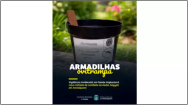 Vigilância Ambiental de Araraquara lança nova estratégia com 230 ovitrampas contra dengue