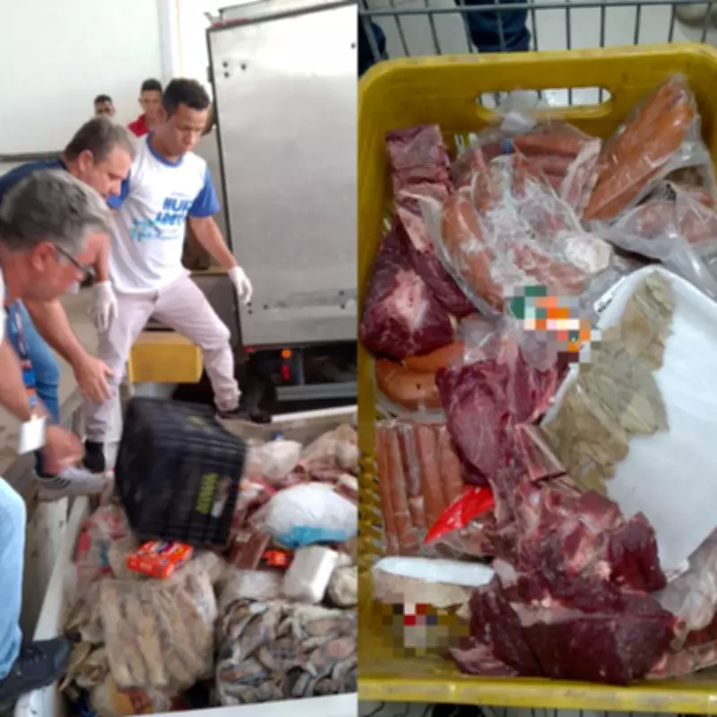 Vigilância Sanitária apreende 1,3 tonelada de alimentos impróprios em supermercado de Maceió