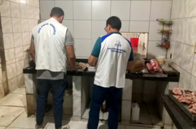Vigilância Sanitária interdita frigorífico em Maceió e recolhe 90 kg de carne imprópria