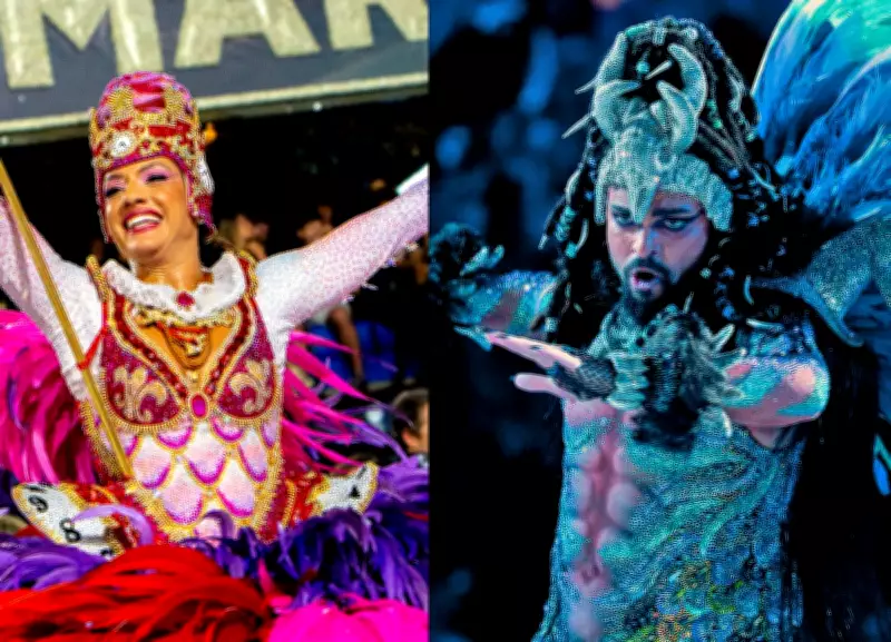 Viradouro anuncia novo casal de mestre-sala e porta-bandeira para desfile especial