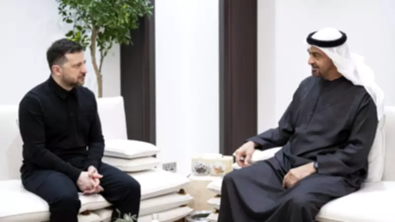 Zelensky e líder dos Emirados discutem defesa aérea e bloqueio no Oriente Médio