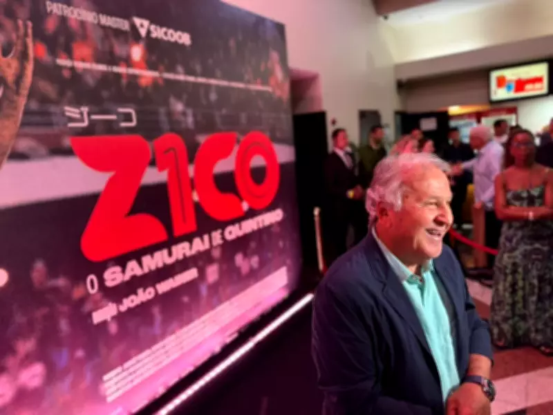 Zico participa de pré-estreia de documentário sobre sua vida em Brasília