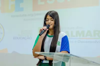 Adolescente pernambucana com deficiência visual vence concurso internacional de redação da paz