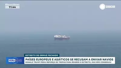 Aliados rejeitam envio de navios ao Estreito de Ormuz, frustrando plano de Trump