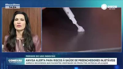 Anvisa emite alerta urgente sobre riscos graves de preenchedores injetáveis inadequados