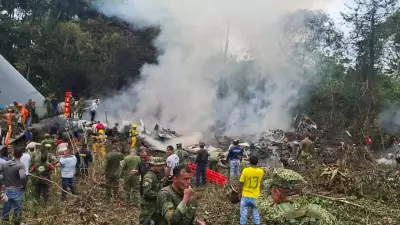 Avião militar cai na Colômbia: 66 mortos e 81 feridos em tragédia aérea