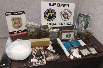 Casal é preso com recém-nascido em operação que desativou 'casa-bomba' de drogas em SP