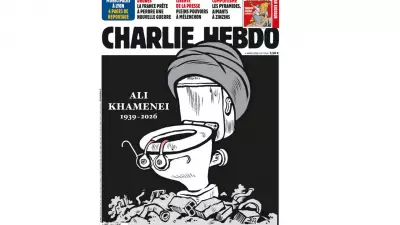 Charlie Hebdo satiriza morte de Ali Khamenei com caricatura polêmica em capa
