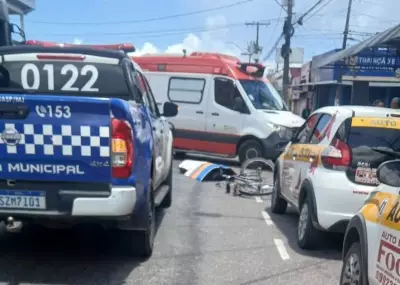 Ciclista de 55 anos morre atropelado por ônibus em Ananindeua, na Grande Belém