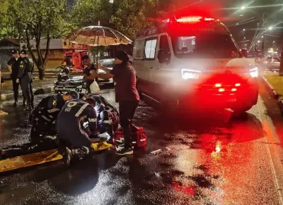 Ciclista sofre lesão grave após colisão com porta de carro e moto em Boa Vista