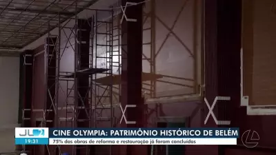 Cine Olympia completa 114 anos em reforma prolongada em Belém