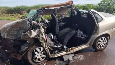 Colisão frontal em rodovia vicinal de SP deixa 3 mortos e 4 feridos após festa