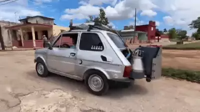 Cubanos criam carro movido a carvão para enfrentar crise energética histórica