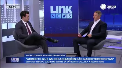 Deputado Guilherme Derrite fala sobre PL Antifacção e terrorismo em entrevista exclusiva