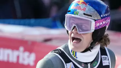 Dois anos após trocar Noruega pelo Brasil, Lucas Braathen conquista ouro na Copa do Mundo de Esqui