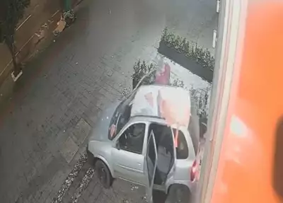 Gangue usa carro para arrombar loja e furtar cerveja e ovos de Páscoa em Belo Horizonte