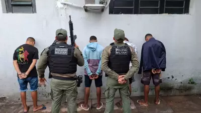 Grupo é preso suspeito de roubo a motorista de aplicativo em Teresina após ação policial