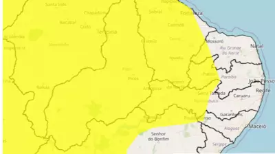 Inmet renova alerta amarelo para chuvas intensas em mais de 30 cidades do Sertão de Pernambuco