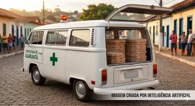 Justiça afasta vereador que usou ambulância para transportar 600 caixas de pizza