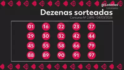 Lotomania: Prêmio de R$ 1,1 milhão acumula após ninguém acertar os 20 números no concurso 2895