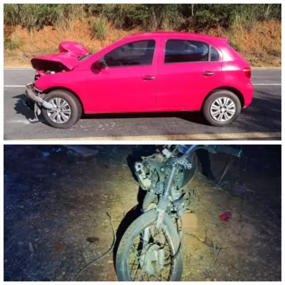 Motociclista de 39 anos morre em colisão transversal na LMG-660 em Brasília de Minas