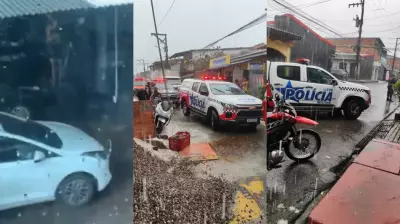 Mulher mantida refém em lava-jato de Ananindeua após troca de tiros com assaltantes