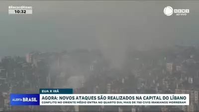 Novos ataques atingem Beirute enquanto conflito no Oriente Médio entra no quarto dia