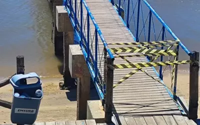 Píer da Orla Pôr do Sol é interditado em Aracaju por risco de acidentes