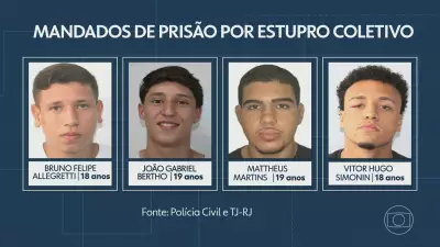 Polícia investiga estupro coletivo de adolescente em Copacabana e busca por 4 jovens e 1 menor