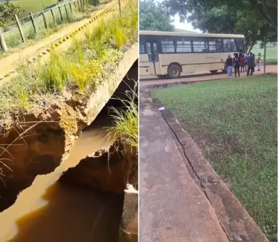 Ponte condenada entre Itajara e Itaperuna ameaça isolar distrito e afeta rotina de moradores