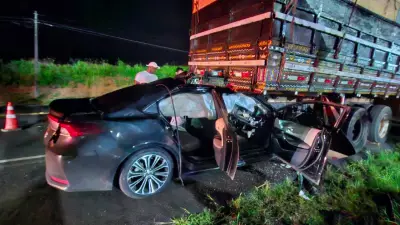 Prefeito e primeira-dama de Vista Alegre do Alto morrem em acidente na SP-319