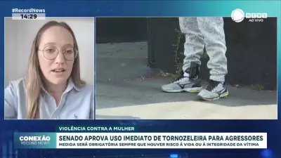 Senado aprova uso obrigatório de tornozeleira eletrônica para agressores de mulheres