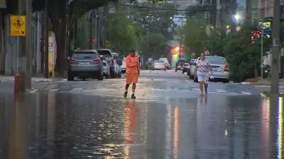 Temporal intenso atinge Porto Alegre e região metropolitana com 38 mm de chuva em uma hora e meia