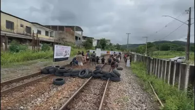 Vale mantém suspensão de trem após bloqueio indígena em ferrovia de Minas Gerais