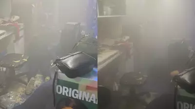 Vídeo de segurança mostra fumaça invadindo loja durante incêndio no Shopping Recife