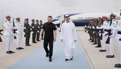 Zelensky visita Golfo e fecha acordos de defesa com drones caçadores ucranianos