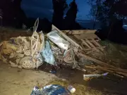 Acidente fatal entre dois caminhões na MG-170 em Pimenta deixa um morto e dois feridos