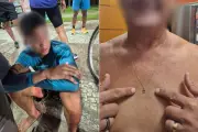 Adolescente é detido e agredido após roubar corrente de ouro em Santos