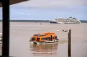 Belém recebe navio de cruzeiro com mais de 200 turistas alemães no Terminal de Icoaraci