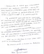 Bolsonaro defende Michelle de ataques da direita em carta escrita na prisão