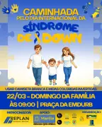 Caminhada pelo Dia Internacional da Síndrome de Down reúne comunidade em Marília
