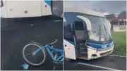 Ciclista de 48 anos morre em colisão com ônibus na CE-065, em Maracanaú