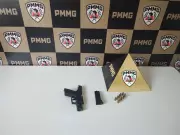 Comerciante vítima de furto é preso por porte ilegal de arma ao ir à PM em Gouveia