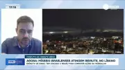 Conflito Israel-Líbano: Mísseis israelenses atingem Beirute em ataques de larga escala