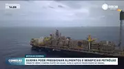 Conflito no Oriente Médio pressiona alimentos e beneficia petróleo brasileiro