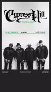 Cypress Hill se apresenta em São Paulo neste domingo com show na casa Audio