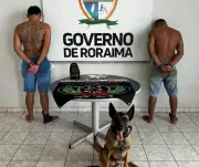 Dois albergados são presos com maconha e balanças de precisão em Boa Vista