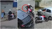 Dupla em moto faz série de roubos de alianças em menos de duas horas em Santo André
