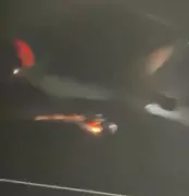 Explosão de motor causa pânico em voo da Delta após decolagem em Guarulhos