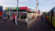 Feirantes bloqueiam avenida em São Luís em protesto por atraso na entrega de quiosques